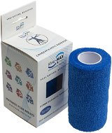 Obinadlo Kine-MAX  Cohesive Elastic Bandage 10 cm  ×  4,5 m, modré - Obinadlo