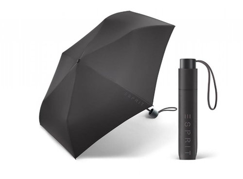 Esprit Mini Slimline black ladies umbrella - Umbrella - Main image