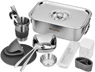 KingCamp 4 People Stainless Steel Hot Pot Set - Kempingový riad