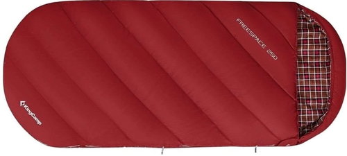 KingCamp Free space 250 red - Sleeping Bag - Main image