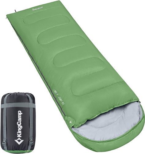 KingCamp Oasis 250 green - Sleeping Bag - Main image