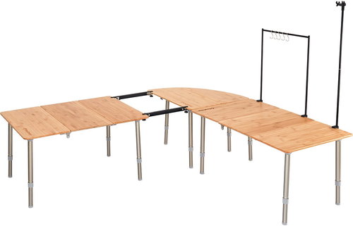 KingCamp Bamboo SET - Camping Table - Main image