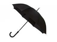 IMPLIVA Falcone De luxe Black one colour stick - Umbrella