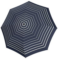 DOPPLER Mini Fiber Timeless blue with stripe - Umbrella