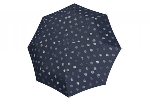 DOPPLER Mini Fiber Timeless blue with stripe - Umbrella - Main image