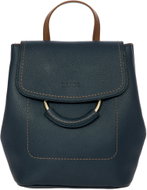 Bric`s Gondola Tiglio leather backpack 540 night blue - Backpack