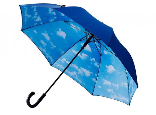 Falcone Cloud umbrella with clouds blue - Umbrella - Main image
