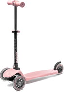 Movino Cariboo Twist 3v1 s LED kolečky růžová - Children's Scooter