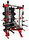 Rack with Multipress and 2× 100kg Weights, 1,000kg Load Capacity