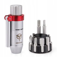 K4U Cyklo dynamometrický klíč 3-10NM sada 10 bitů CX-510N GEWAGE - Bicycle Multi Tool