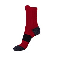 RUNTO Športové ponožky RACE-RE veľkosť 39 – 42 , červená/čierna - Ponožky
