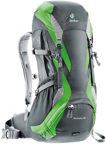 Deuter Futura 26 green-grey - Tourist Backpack - Main image