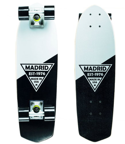 Madrid Party 24 Silver Metallic Logo - Longboard - Main image