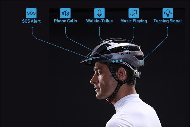 Livall mt1 smart online bike helmet