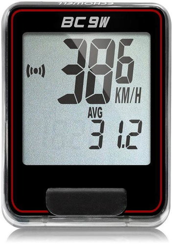 Echowell BC9W Black-Red - Bike Computer - Main image