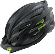 Haven Toltec black / green + black visor veľ. S / M - Prilba na bicykel