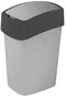 Rubbish Bin Curver Flipbin 10l grey/green - Odpadkový koš