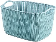Curver Knit Collection Basket 19l Blue - Storage Box