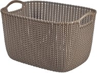 Curver Knit Collection Basket 19l Brown - Storage Box