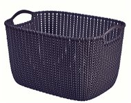 Curver Knit košík 19 L fialový - Úložný box