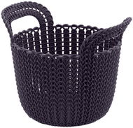 Curver Knit Round Basket 3l Purple - Storage Box