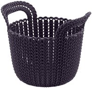 Curver Knit košík guľatý 3 l fialový - Úložný box