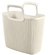 Curver Knit Shopping bag krémová - Nákupná taška