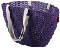 Curver Knit Emily bevásárló táska lila - Bevásárló táska