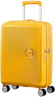 Bőrönd American Tourister Soundbox Spinner 55 EXP Golden Yellow - Cestovní kufr