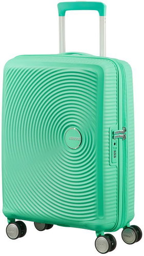 American Tourister Soundbox Spinner 55 Exp Deep Mint - Suitcase - Main image