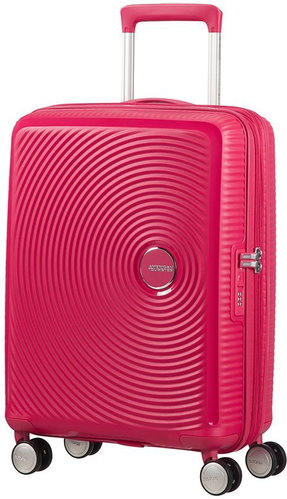 American Tourister Soundbox Spinner 55 Exp Lightning Pink - Suitcase - Main image