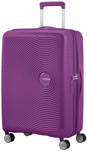 American Tourister Soundbox Spinner 67 Exp Purple Orchid - Suitcase - Main image