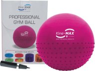 Fitness labda Kine-MAX Professional GYM Ball  - rózsaszín - Gymnastický míč