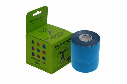 Kine-MAX SuperPro Rayon 7,5cm kinesiology tape modrá - Tejp - Hlavní obrázek