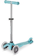 Micro Mini Deluxe Glow LED Plus aqua - Children's Scooter