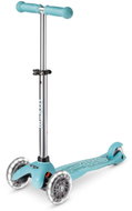 Micro Mini Deluxe Glow LED aqua - Children's Scooter