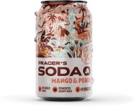PRAGER'S Soda Mango & Peach 0,33 l tin - Flavoured Water
