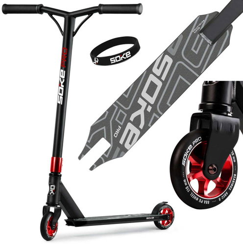 SOKE PRO Red - Freestyle Scooter - Main image