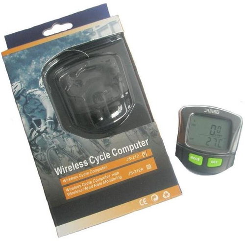 Cyclocomputer JUNSO 212 wireless black - Bike Computer - Main image