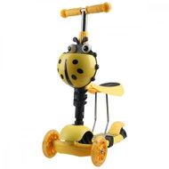 Enero 2in1 Ladybug, yellow - Children's Scooter