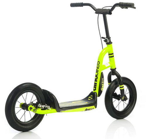 Dino Bikes 303U Urban 12, yellow - Children's Scooter - Main image