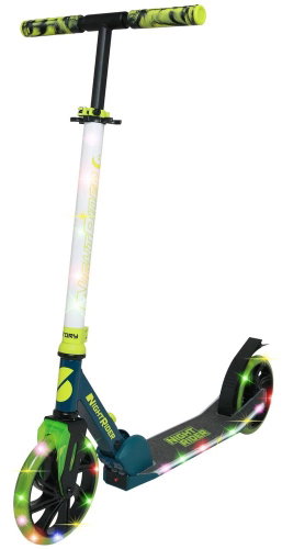 Story NightRider Folding Scooter, Green - Folding Scooter - Main image