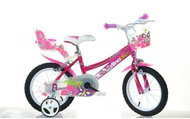 Dino bikes 146R růžové 14 - Children's Bike