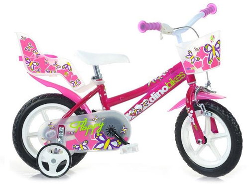 Dino bikes 126RL růžové 12 - Children's Bike - Main image