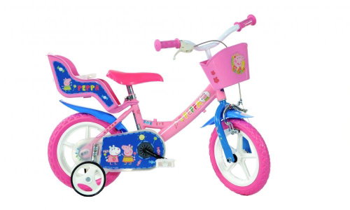Dino bikes 124RL-PIG Prasátko Peppa 12 - Children's Bike - Main image