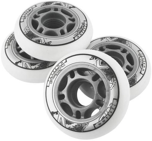 NILS EXTREME PU wheels 84 × 24 white, 4 pcs - Inline Skate Wheels - Main image
