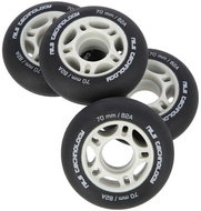 NILS EXTREME Matná Kolečka PU 70 × 24 82A, černá, 4 ks - Kolečka