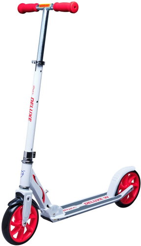 JD Bug Deluxe V2 Adult Folding Scooter, White - Folding Scooter - Main image
