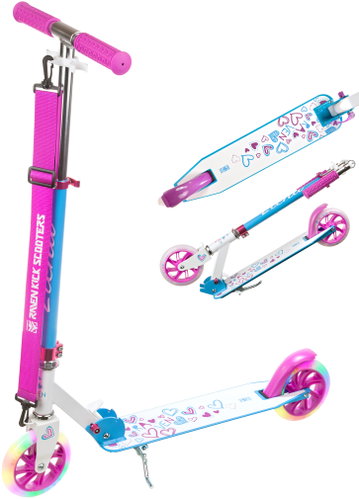Raven Elena White 145 mm - Folding Scooter - Main image
