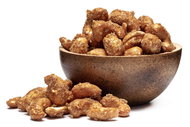 GRIZLY Cashew nuts in salted caramel with honey 500 g - Nuts
